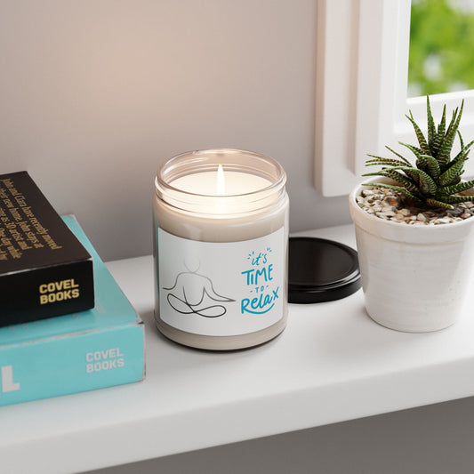 Scented Soy Candle – Light Up Your Space with Comfort