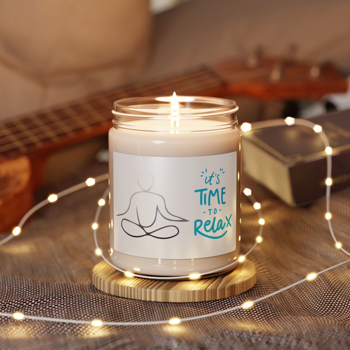 Scented Soy Candle – Light Up Your Space with Comfort